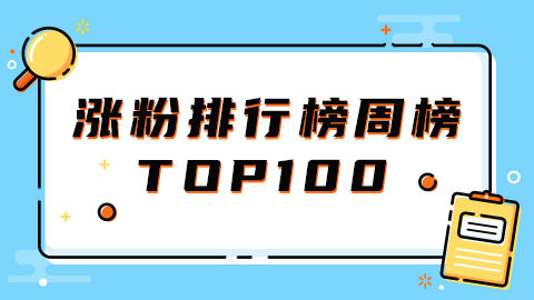 3.18-3.24号抖音涨粉排行榜周榜前100名都有谁？一起来看下！